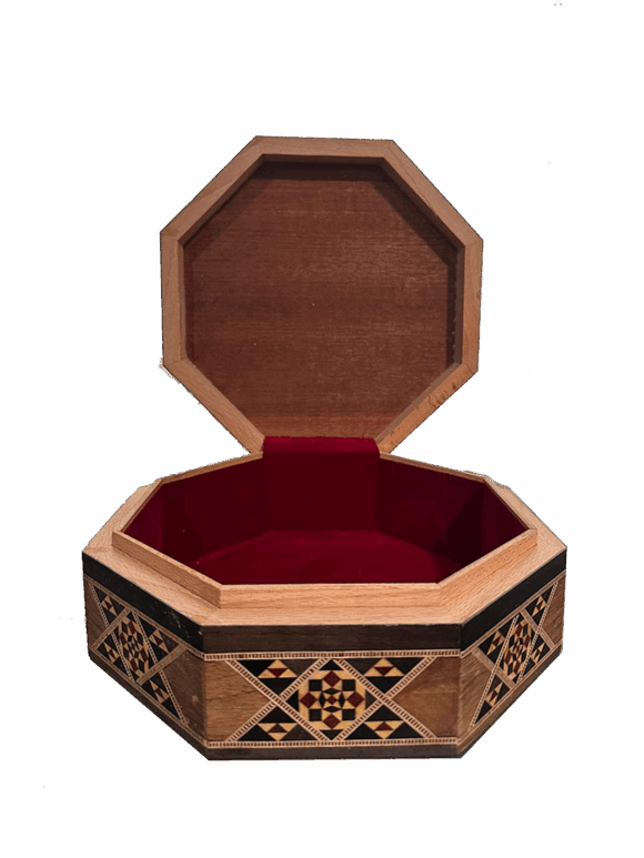 Boite mosaïque "Bahra" 21*21cm – Image 2